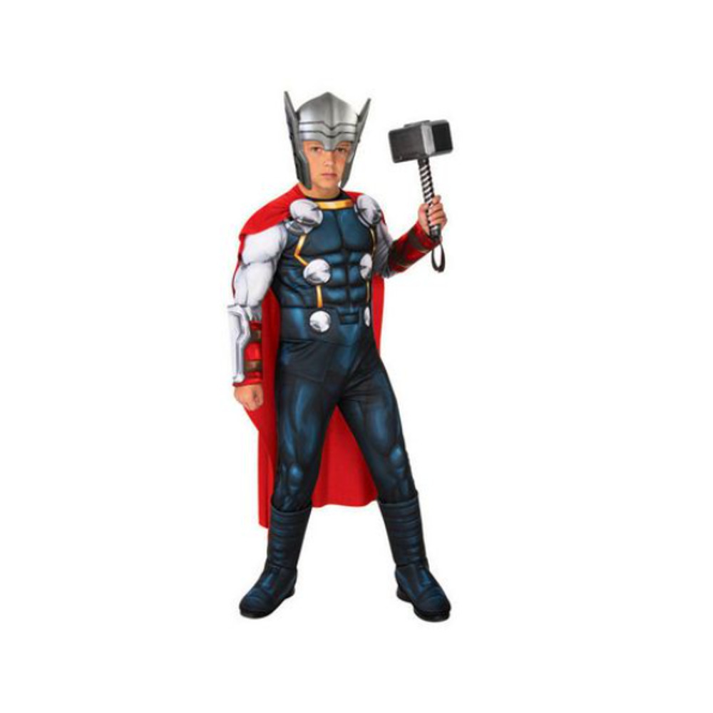 Marvel Inc Avengers Core Thor Deluxe Boys Costume Blue Large - Picture 1 of 5